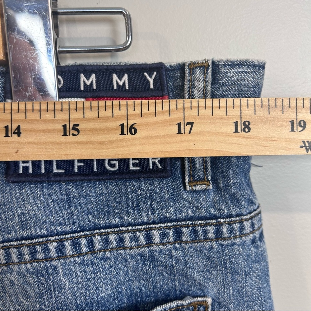 Vintage Tommy Hilfiger Men’s Jeans Size 36 Blue denim pants straight leg - Picture 6 of 12